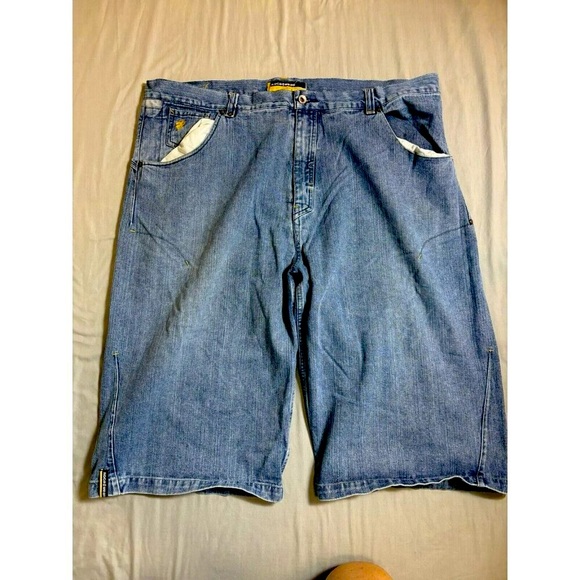 Rocawear Other - Vintage Rocawear Shorts Mens 40 Jean Blue Y2K Streetwear Wide Leg Baggy